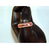Orange and Brown Thomsite Ring (Size 10)